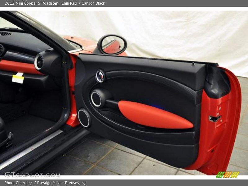 Chili Red / Carbon Black 2013 Mini Cooper S Roadster