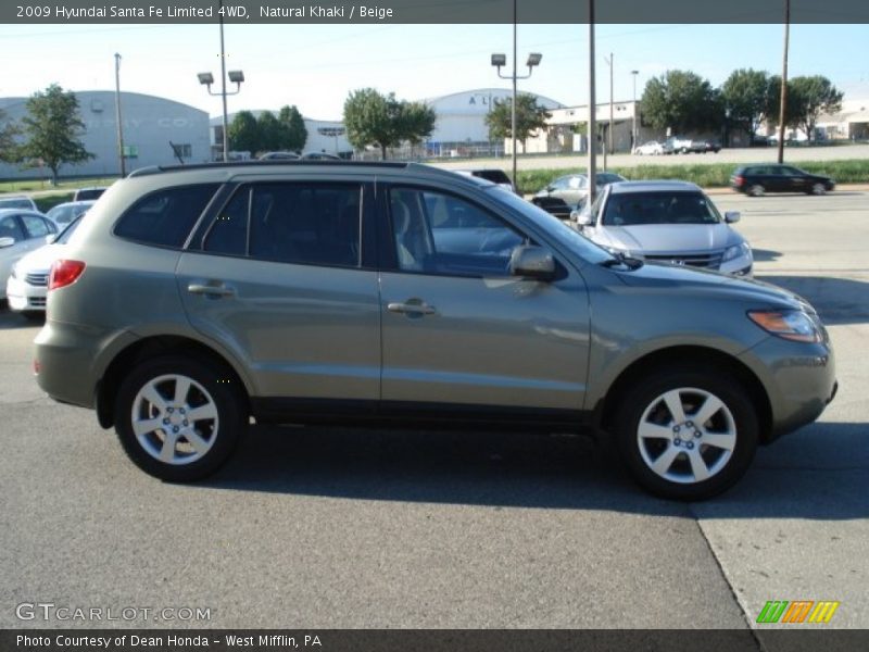 Natural Khaki / Beige 2009 Hyundai Santa Fe Limited 4WD