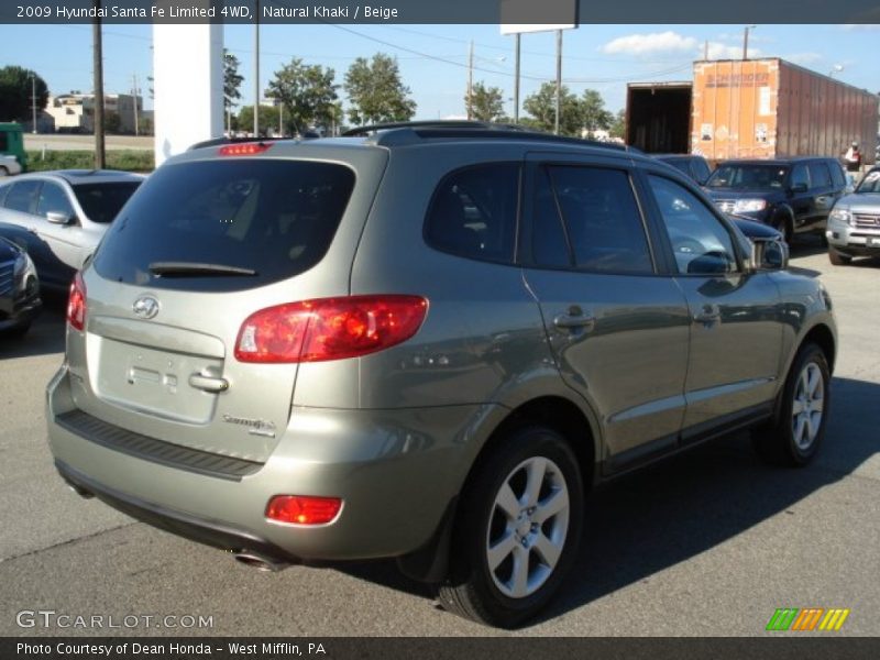  2009 Santa Fe Limited 4WD Natural Khaki