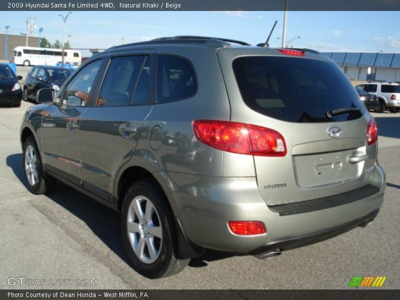  2009 Santa Fe Limited 4WD Natural Khaki