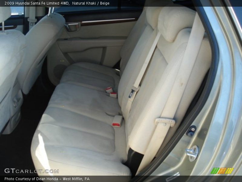 Natural Khaki / Beige 2009 Hyundai Santa Fe Limited 4WD
