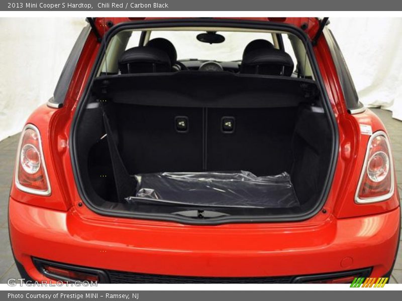 Chili Red / Carbon Black 2013 Mini Cooper S Hardtop