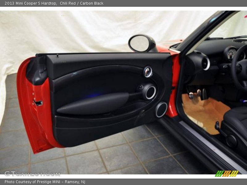 Chili Red / Carbon Black 2013 Mini Cooper S Hardtop