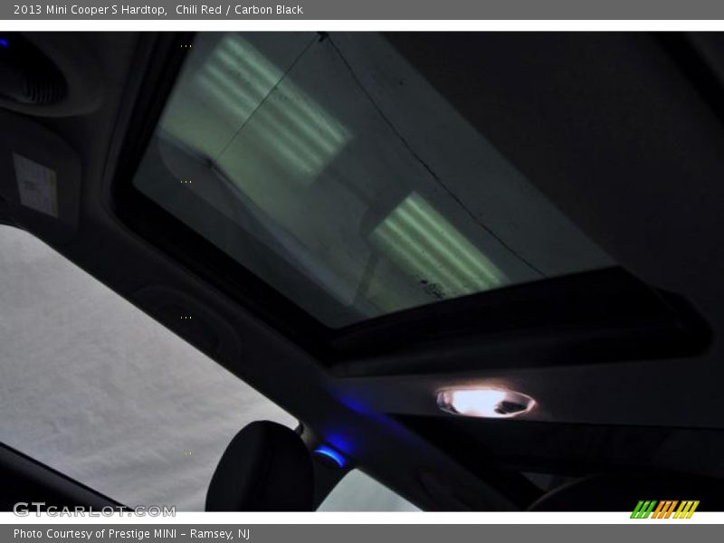 Chili Red / Carbon Black 2013 Mini Cooper S Hardtop