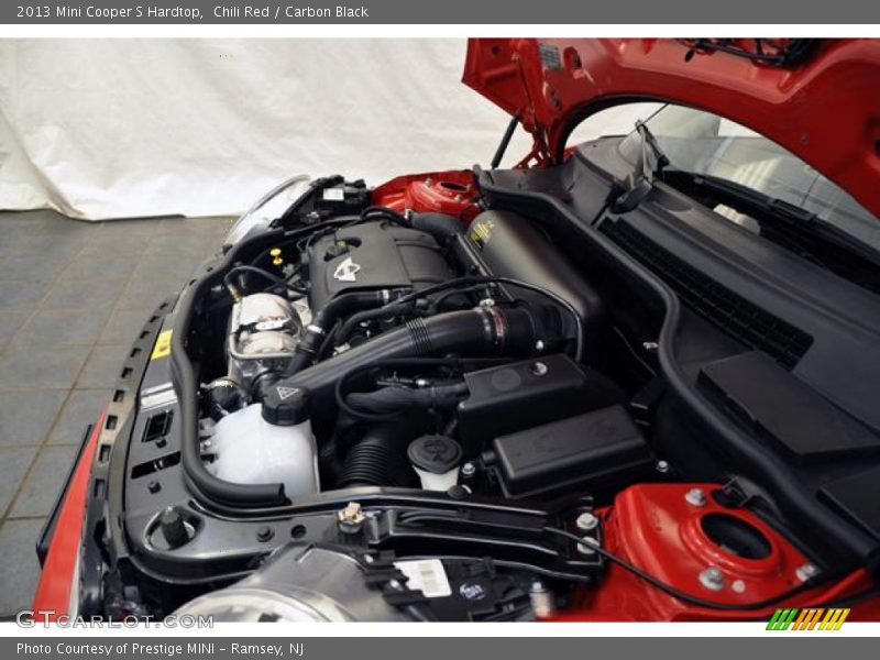 Chili Red / Carbon Black 2013 Mini Cooper S Hardtop