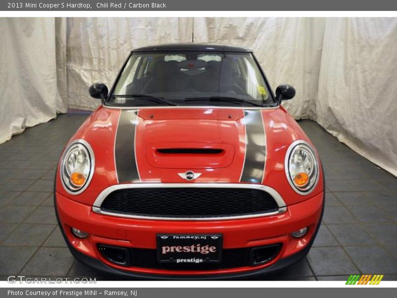 Chili Red / Carbon Black 2013 Mini Cooper S Hardtop