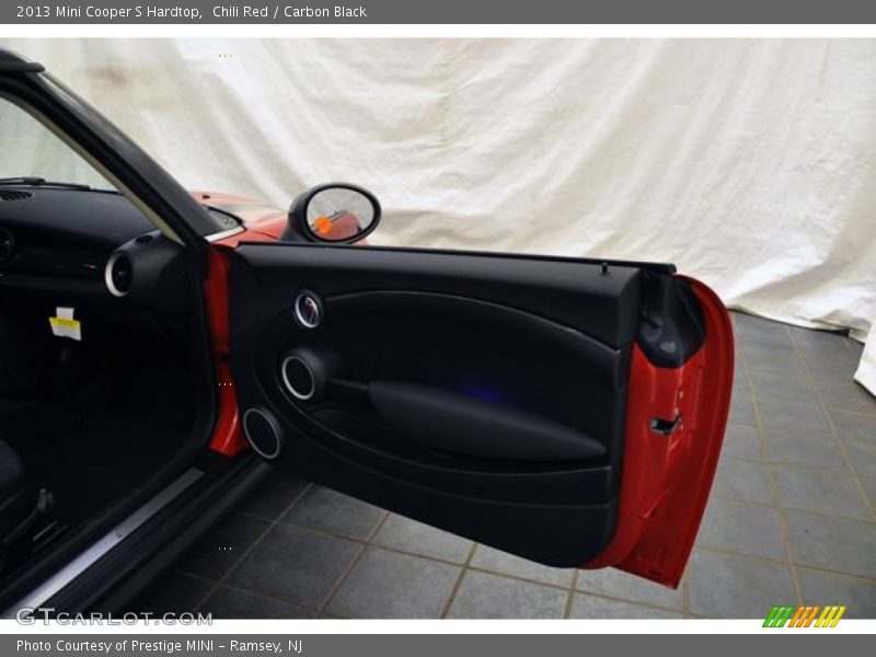 Chili Red / Carbon Black 2013 Mini Cooper S Hardtop