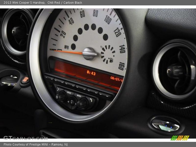 Chili Red / Carbon Black 2013 Mini Cooper S Hardtop
