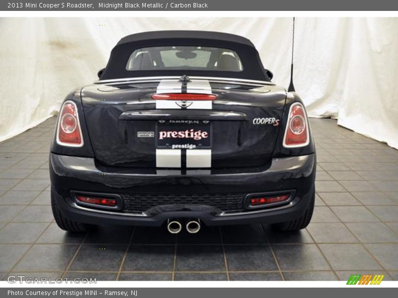 Midnight Black Metallic / Carbon Black 2013 Mini Cooper S Roadster