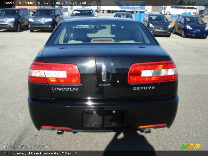 Black Clearcoat / Dark Charcoal 2006 Lincoln Zephyr
