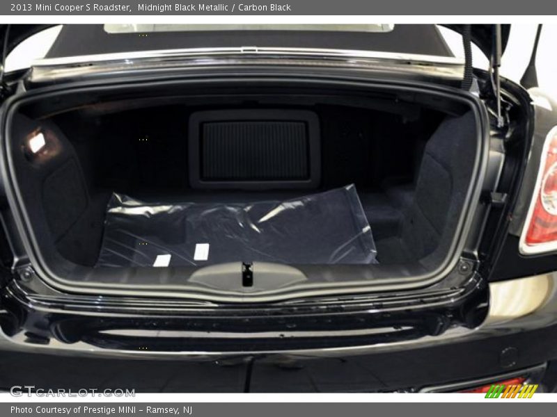 Midnight Black Metallic / Carbon Black 2013 Mini Cooper S Roadster