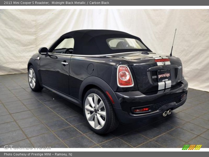 Midnight Black Metallic / Carbon Black 2013 Mini Cooper S Roadster