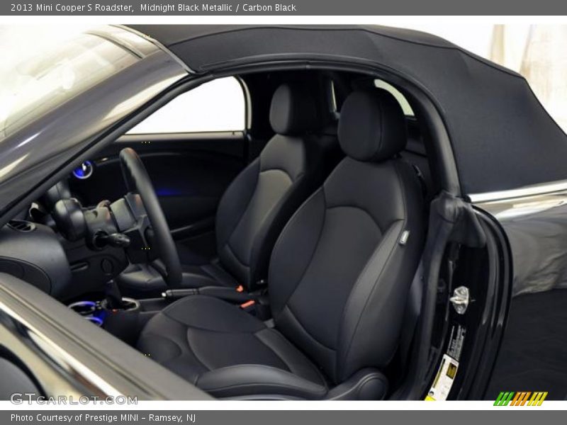  2013 Cooper S Roadster Carbon Black Interior