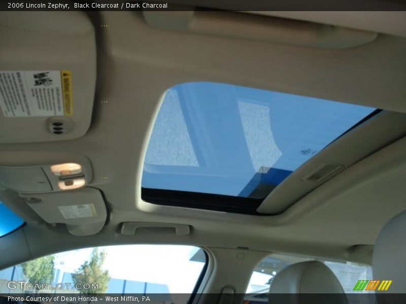 Black Clearcoat / Dark Charcoal 2006 Lincoln Zephyr
