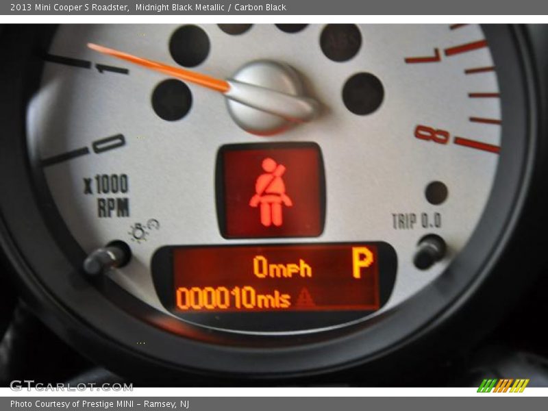 Midnight Black Metallic / Carbon Black 2013 Mini Cooper S Roadster