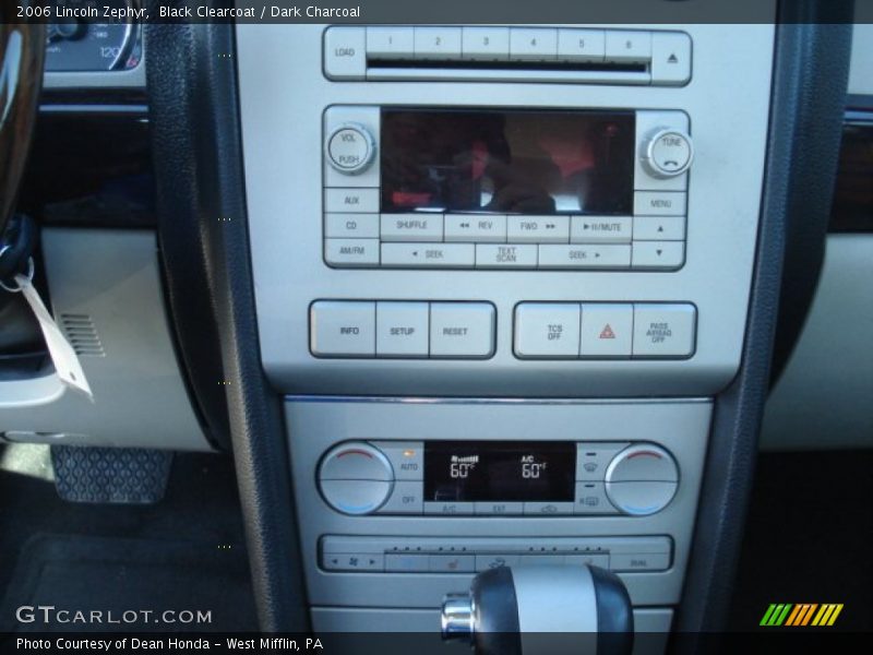 Black Clearcoat / Dark Charcoal 2006 Lincoln Zephyr