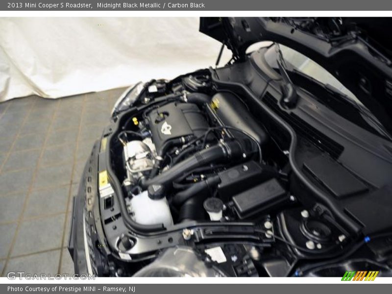Midnight Black Metallic / Carbon Black 2013 Mini Cooper S Roadster