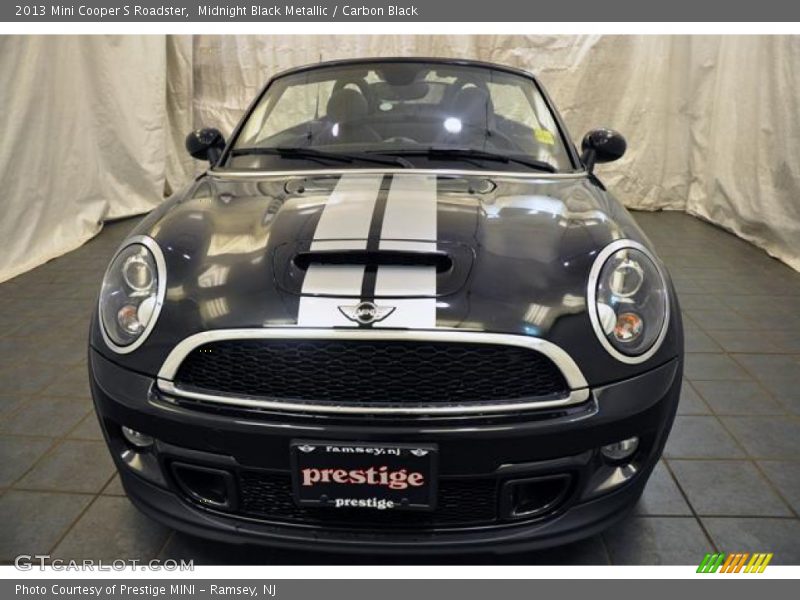 Midnight Black Metallic / Carbon Black 2013 Mini Cooper S Roadster