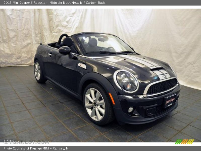 Midnight Black Metallic / Carbon Black 2013 Mini Cooper S Roadster