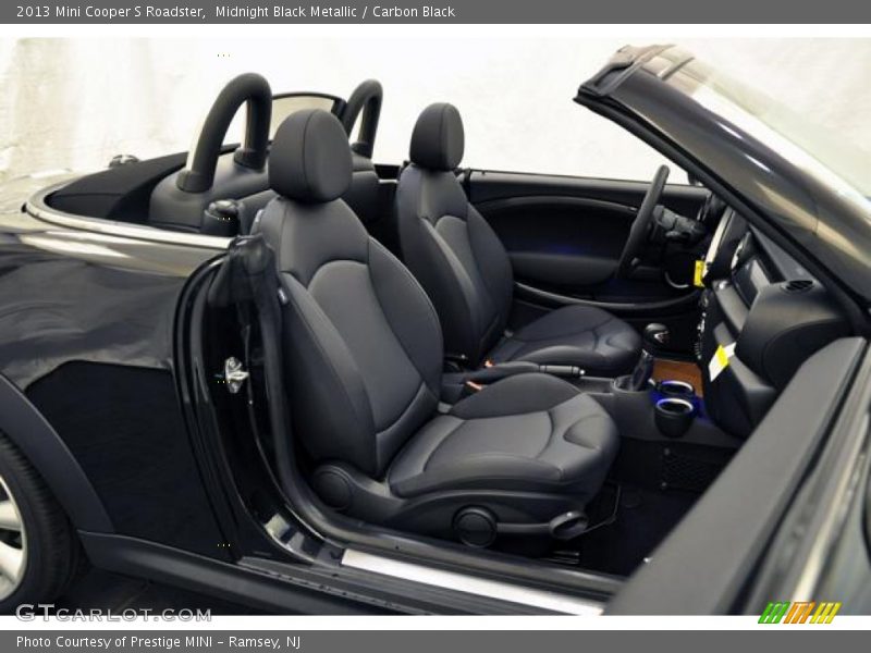  2013 Cooper S Roadster Carbon Black Interior