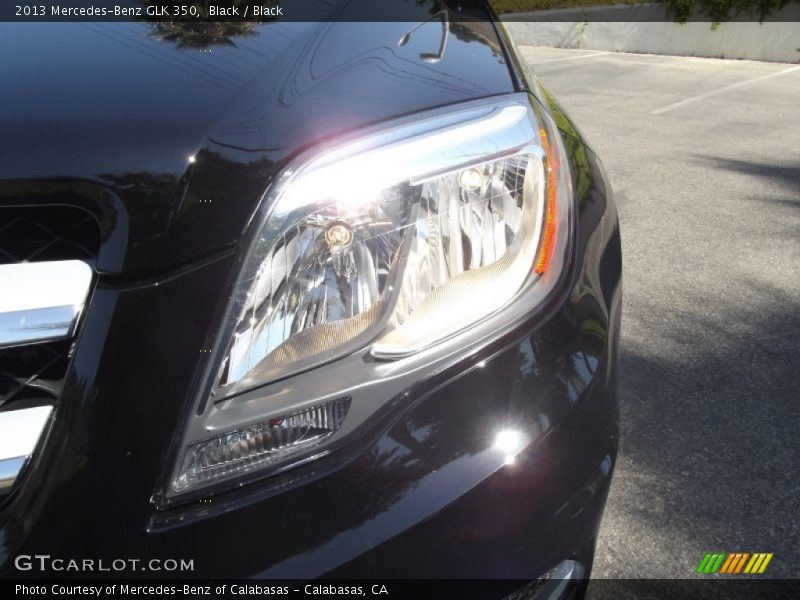 Black / Black 2013 Mercedes-Benz GLK 350