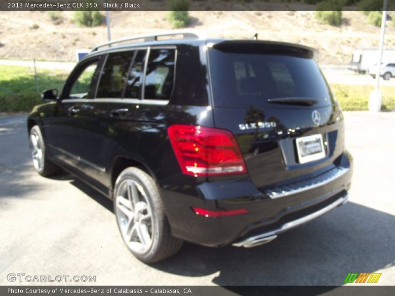 Black / Black 2013 Mercedes-Benz GLK 350