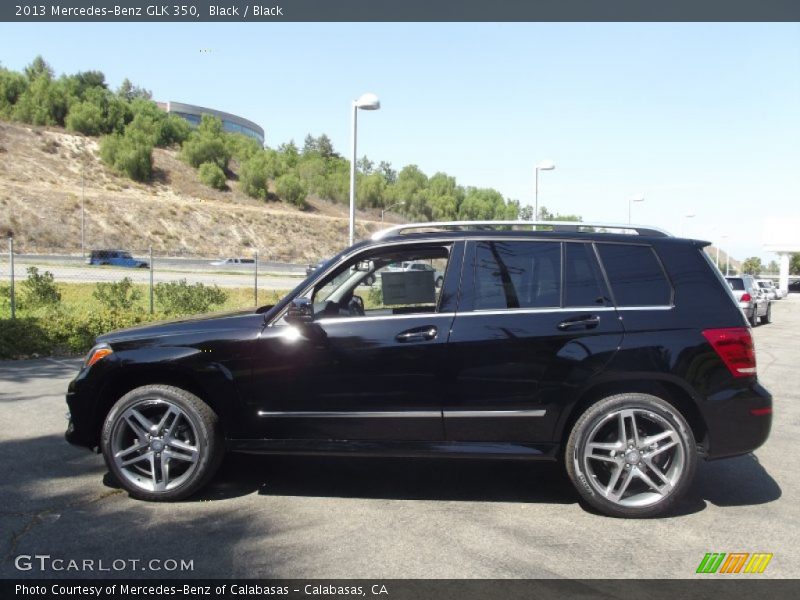 Black / Black 2013 Mercedes-Benz GLK 350