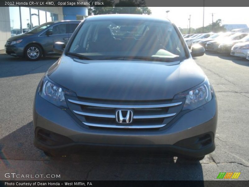 Opal Sage Metallic / Black 2012 Honda CR-V LX 4WD