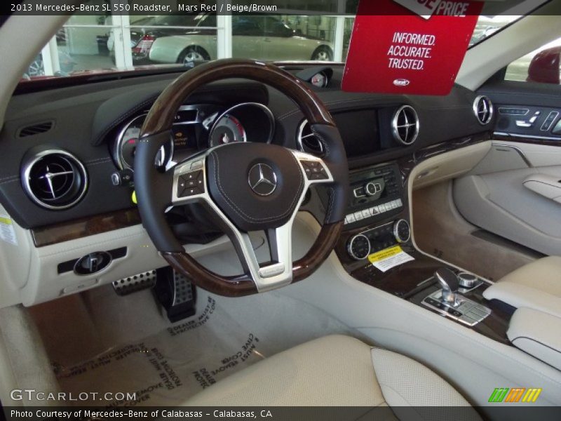  2013 SL 550 Roadster Beige/Brown Interior