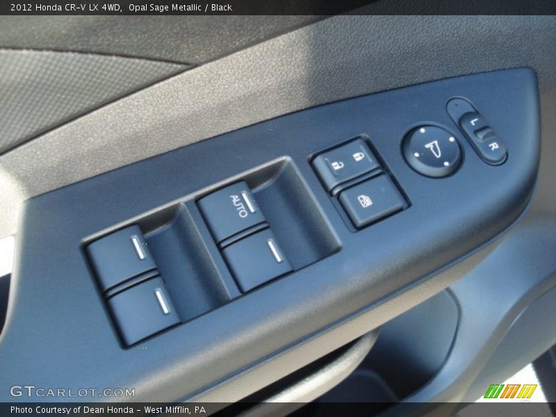Opal Sage Metallic / Black 2012 Honda CR-V LX 4WD