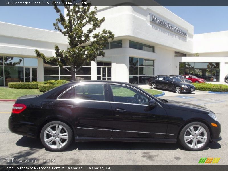 Black / Black 2013 Mercedes-Benz E 350 Sedan