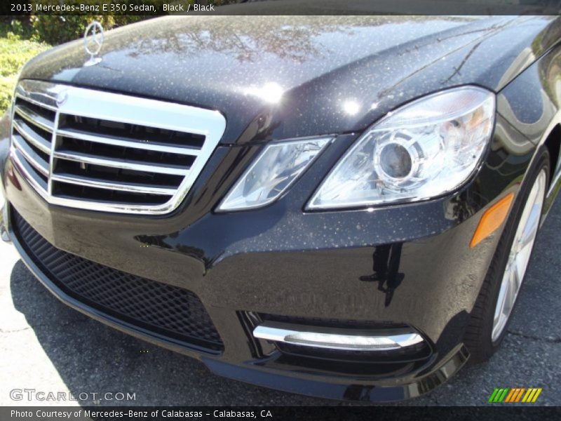 Black / Black 2013 Mercedes-Benz E 350 Sedan