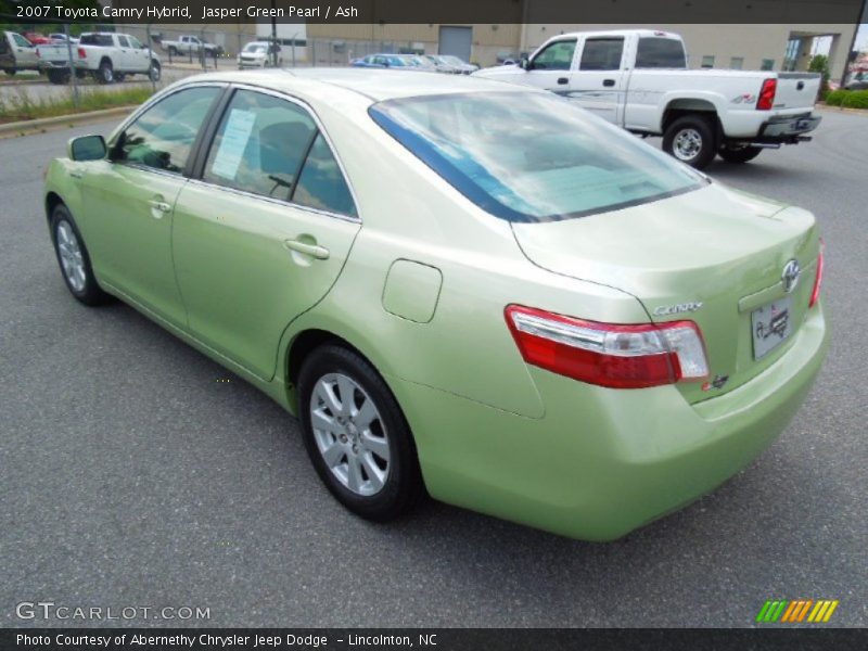  2007 Camry Hybrid Jasper Green Pearl