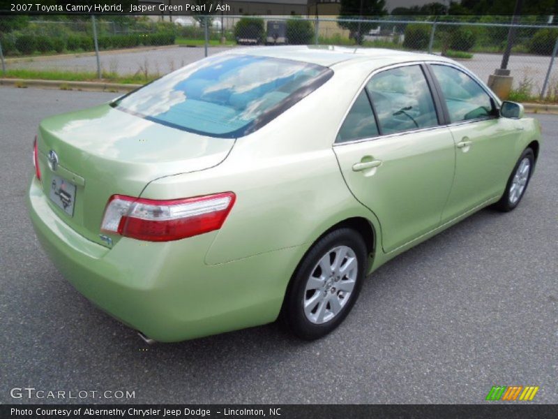 Jasper Green Pearl / Ash 2007 Toyota Camry Hybrid