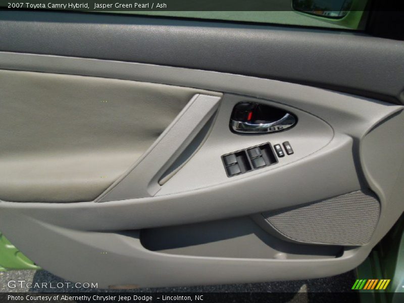 Jasper Green Pearl / Ash 2007 Toyota Camry Hybrid