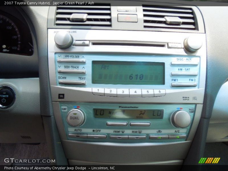 Audio System of 2007 Camry Hybrid