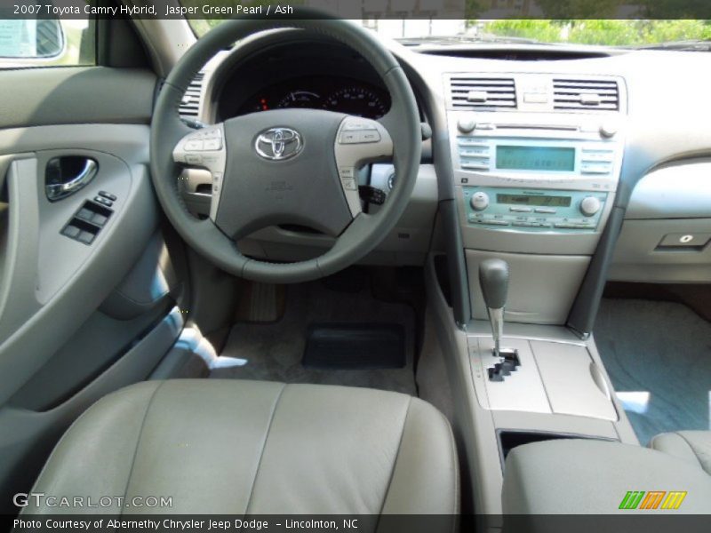 Dashboard of 2007 Camry Hybrid
