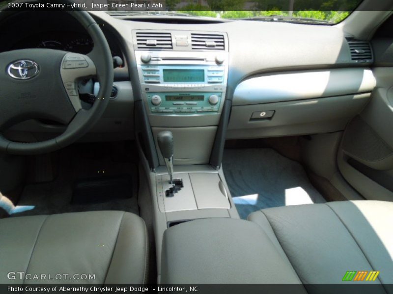 Dashboard of 2007 Camry Hybrid