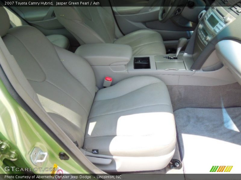 Jasper Green Pearl / Ash 2007 Toyota Camry Hybrid