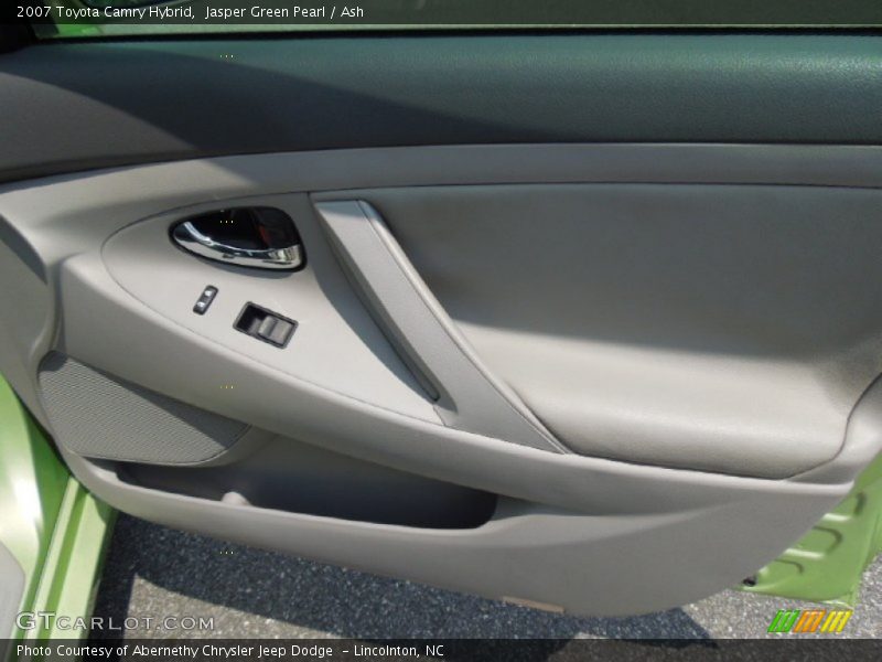 Jasper Green Pearl / Ash 2007 Toyota Camry Hybrid