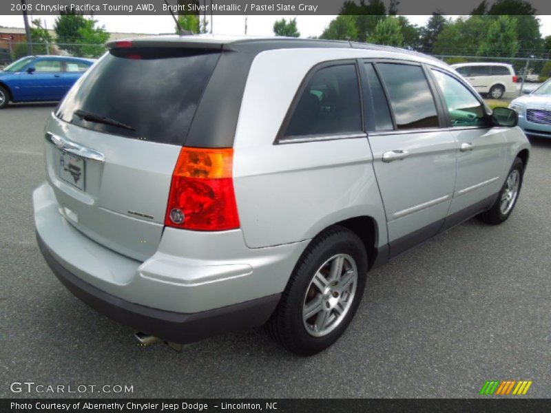 Bright Silver Metallic / Pastel Slate Gray 2008 Chrysler Pacifica Touring AWD