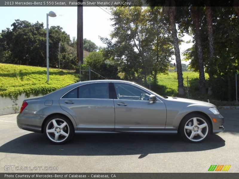  2013 S 550 Sedan Palladium Silver Metallic