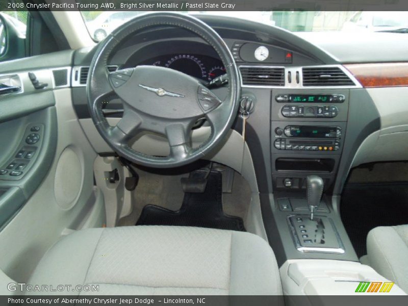 Bright Silver Metallic / Pastel Slate Gray 2008 Chrysler Pacifica Touring AWD