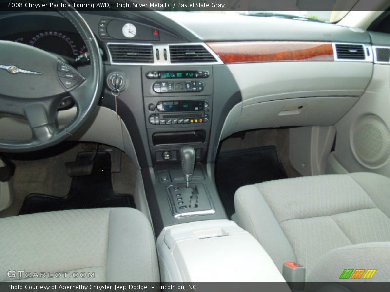 Bright Silver Metallic / Pastel Slate Gray 2008 Chrysler Pacifica Touring AWD