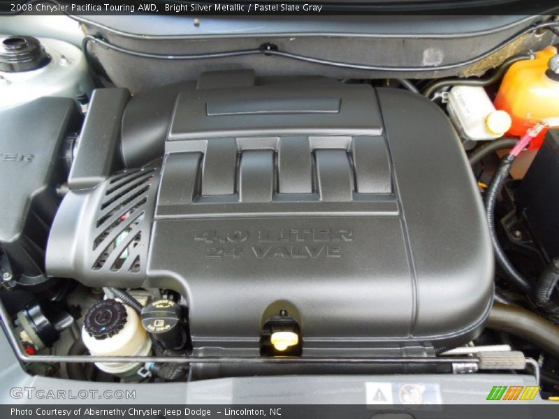 Bright Silver Metallic / Pastel Slate Gray 2008 Chrysler Pacifica Touring AWD
