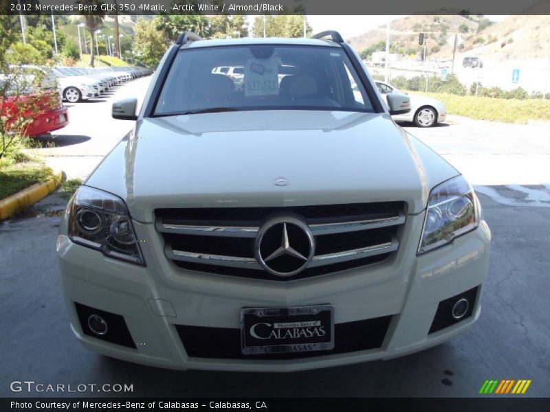 Arctic White / Almond/Black 2012 Mercedes-Benz GLK 350 4Matic