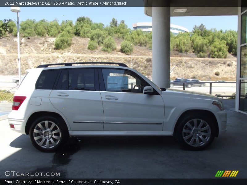 Arctic White / Almond/Black 2012 Mercedes-Benz GLK 350 4Matic