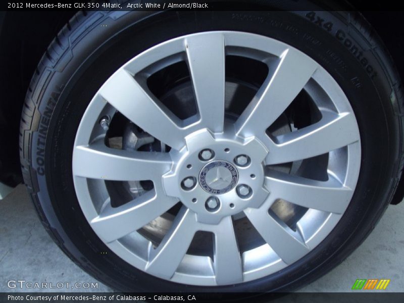 Arctic White / Almond/Black 2012 Mercedes-Benz GLK 350 4Matic