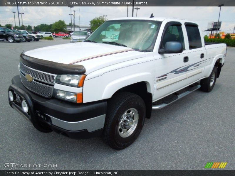 Summit White / Dark Charcoal 2006 Chevrolet Silverado 2500HD LT Crew Cab 4x4