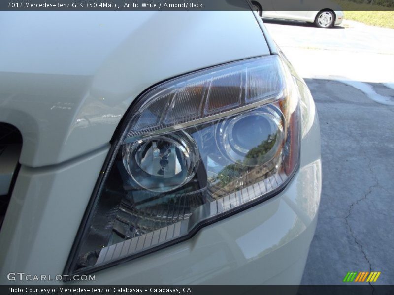 Arctic White / Almond/Black 2012 Mercedes-Benz GLK 350 4Matic